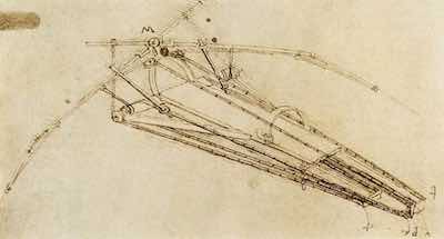 leonardo da vinci flying machine