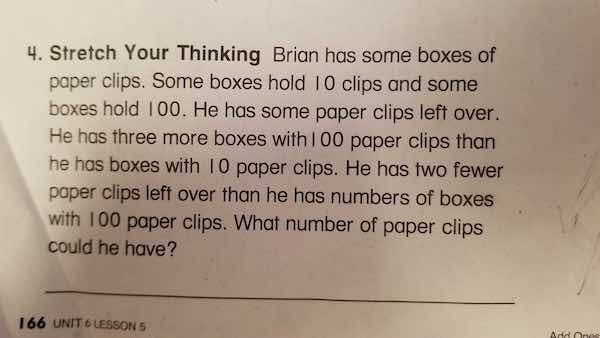 Some common core word problems emphasize conceptual math but leave students and educators confused