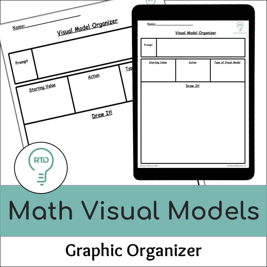 Visual Models Graphic Organizer Template