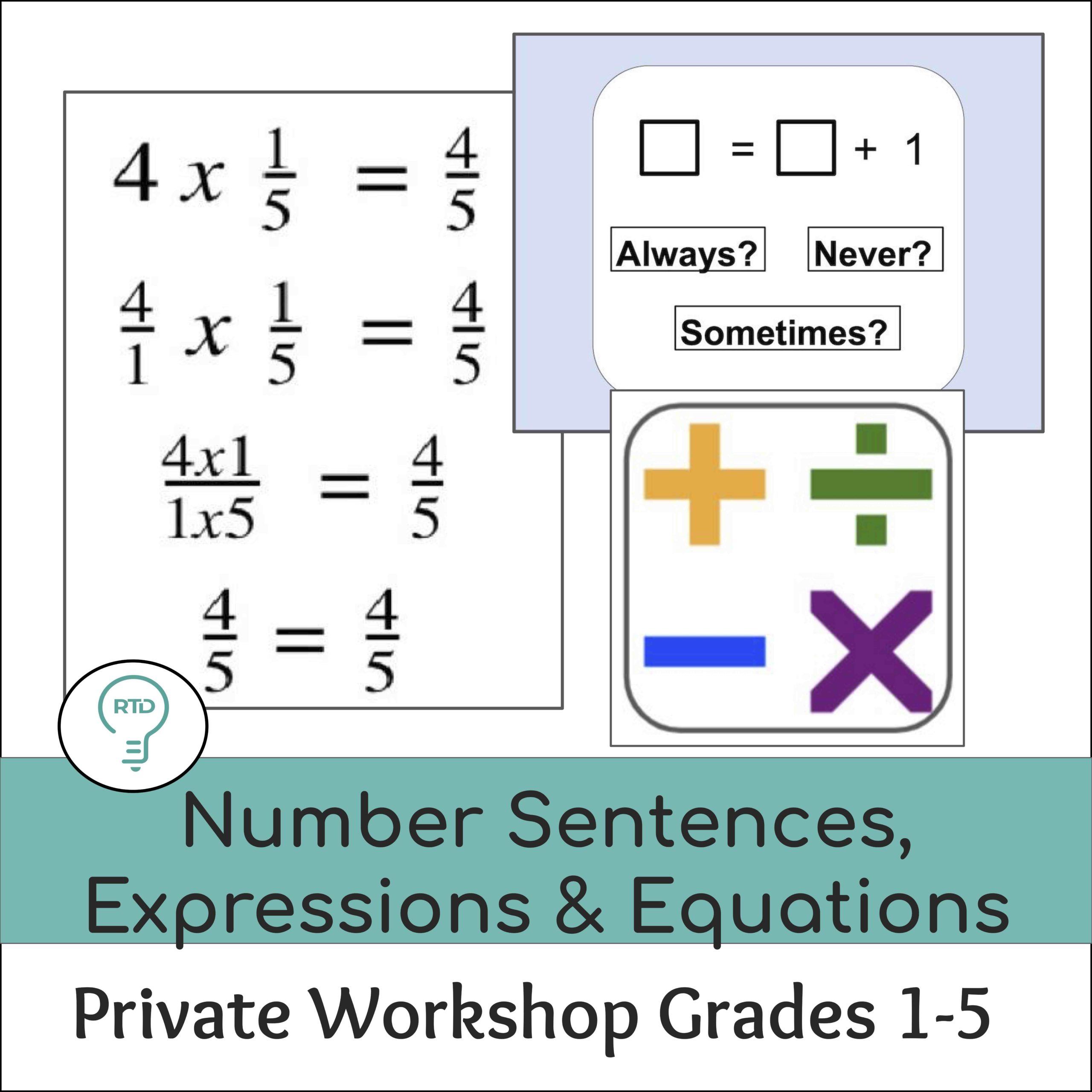 Private Workshop: How to Teach Number Sentences