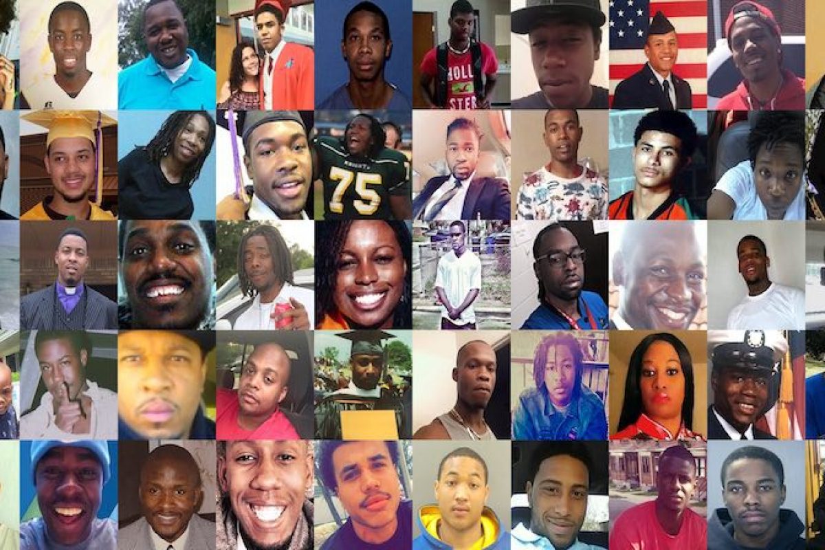 Black Americans Murdered by Police. We can separate education from politics, but not morality